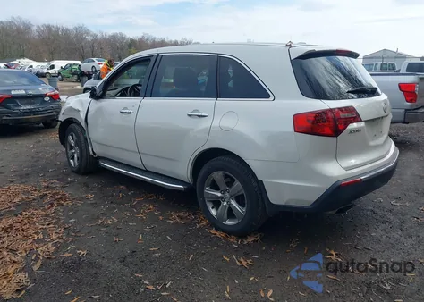 2012 Acura Mdx Technology Package из США, поврежденный, VIN 2HNYD2H3XCH510691